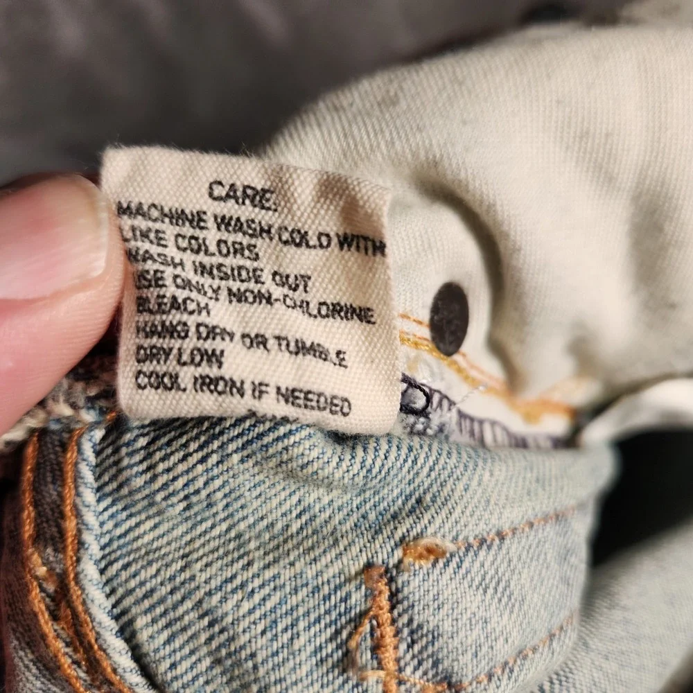 Polo Ralph Lauren Jeans Men's 33X26 (31X30) Blue 867 Classic Fit Denim‎ HEMMED - Picture 10 of 15
